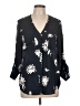 Simply Styled 100% Polyester Black 3/4 Sleeve Blouse Size L - photo 1