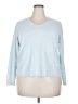 Coldwater Creek 100% Acrylic Blue Pullover Sweater Size XXL - photo 1