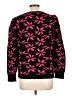 Anne Klein Floral Black Pullover Sweater Size L - photo 2