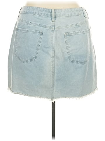 Forever 21 Plus Denim Skirt (view 2)