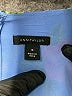 Ann Taylor 100% Polyester Floral Blue Casual Dress Size 10 - photo 7