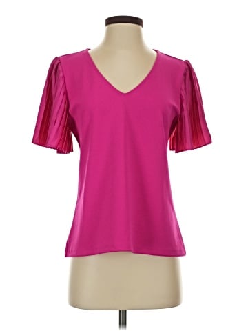 Ann Taylor Short Sleeve Blouse (view 1)