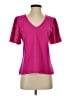 Ann Taylor Pink Short Sleeve Blouse Size S - photo 1
