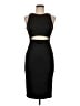 ASOS Solid Black Cocktail Dress Size 6 - photo 1