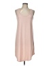 Leith Solid Pink Casual Dress Size L - photo 1