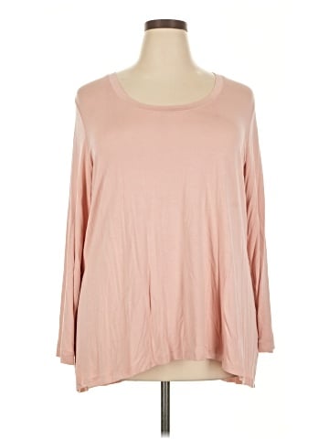 H By Halston 3/4 Sleeve T-Shirt (view 1)