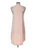 Leith Solid Pink Casual Dress Size L - photo 2