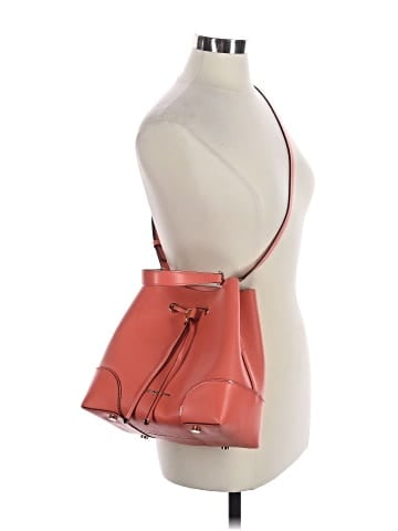 MICHAEL Michael Kors Leather Bucket Bag (view 2)
