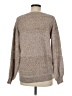 Unbranded 100% Polyester Metallic Tan Pullover Sweater Size M - photo 2