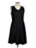 CAbi Solid Black Casual Dress Size M - photo 1