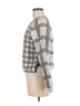 By Anthropologie Houndstooth Gray Pullover Sweater Size M - photo 5