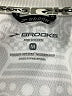 Brooks 100% Polyester Graphic White Track Jacket Size M - photo 6