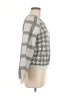 By Anthropologie Houndstooth Gray Pullover Sweater Size M - photo 4