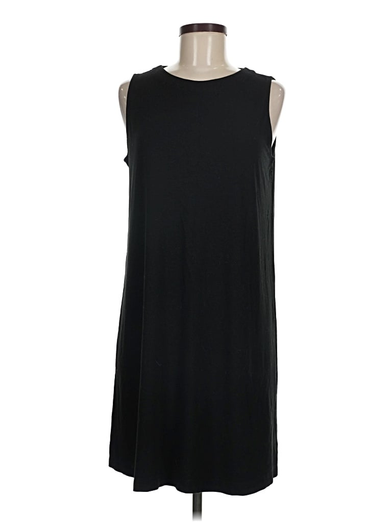 Pre-owned Jjill Sleeveless T-shirt In Black