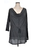 Pink Lotus Gray 3/4 Sleeve Top Size 1X - photo 1