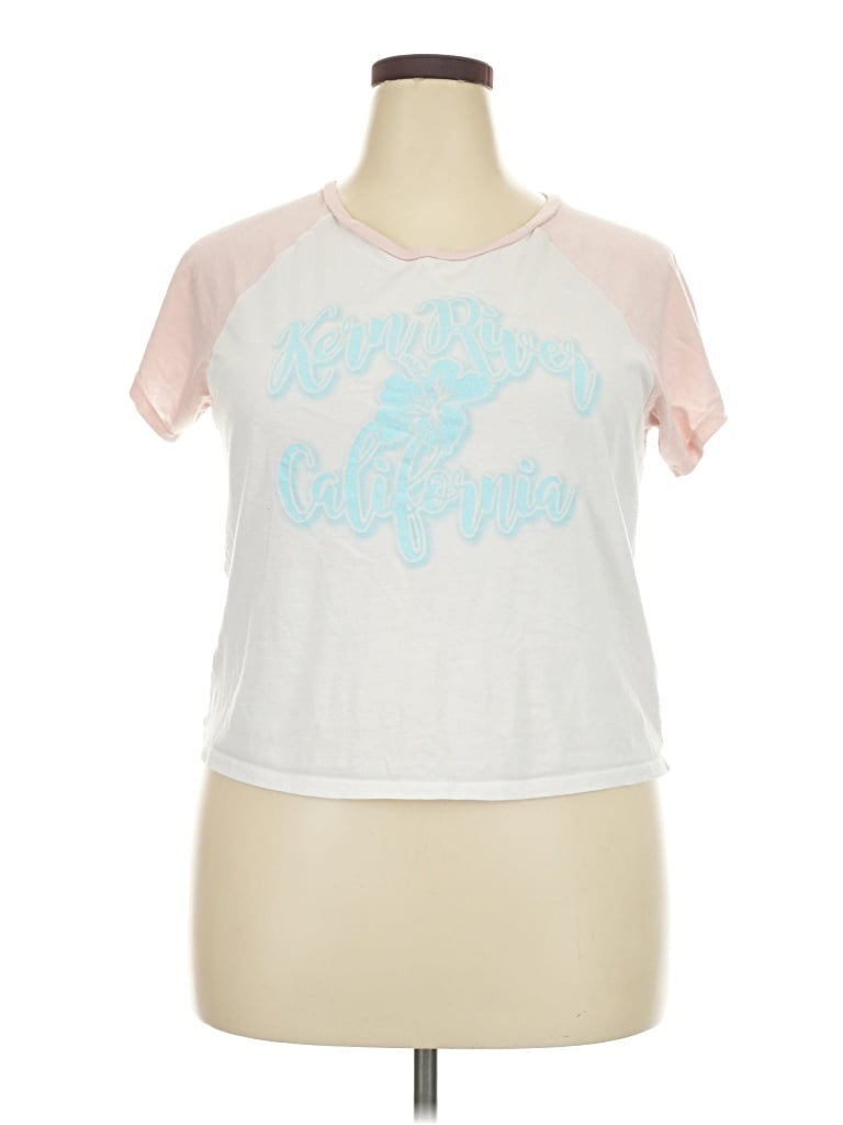 Pre-owned Assorted Brands Short Sleeve T-shirt In Pink