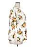 Fitting Image 100% Acrylic Floral White Short Sleeve Blouse Size 2X - photo 4