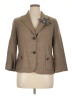 Ann Taylor 100% Wool Tweed Brown Wool Blazer Size 16 - photo 1