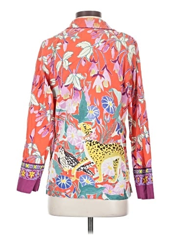 Anthropologie 3/4 Sleeve Blouse (view 2)
