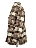 GB Plaid Brown Coat Size S - photo 5