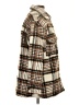 GB Plaid Brown Coat Size S - photo 4