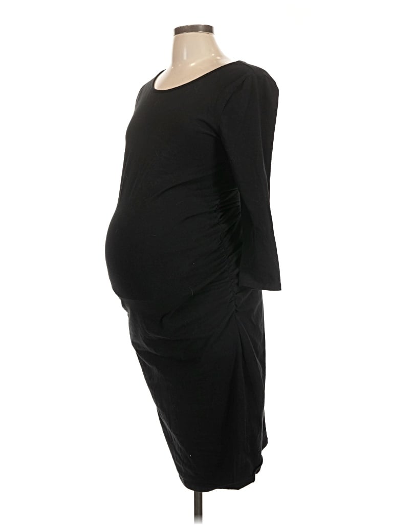 Pre-owned Isabel Maternity Cocktail Dress In Black