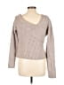 ASTR The Label Metallic Tan Pullover Sweater Size XL - photo 2
