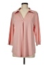 Assorted Brands Pink 3/4 Sleeve Blouse Size M - photo 1