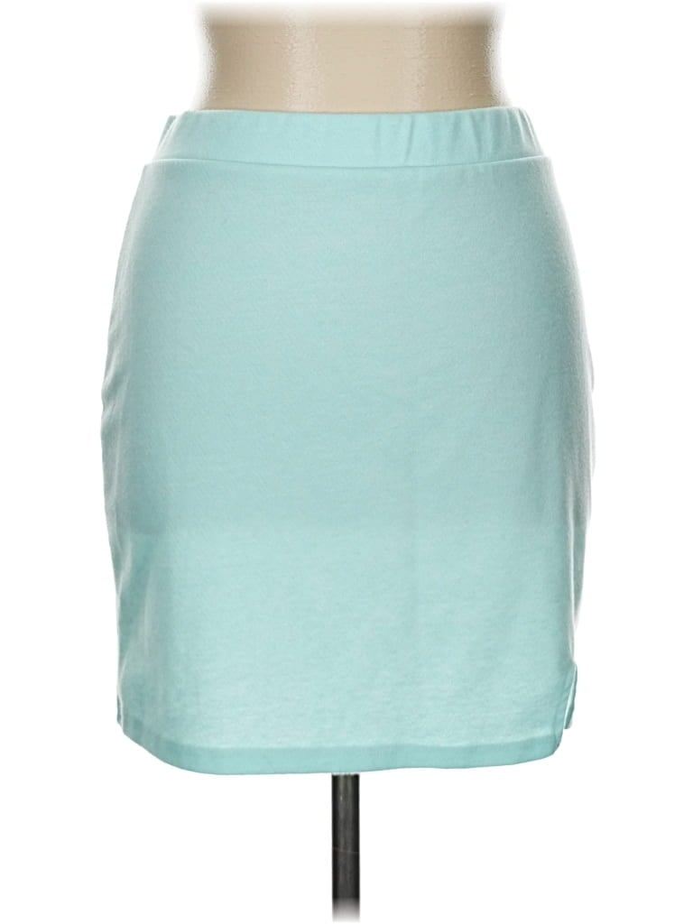 Pre-owned Culture Code Casual Skirt In Teal