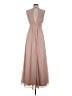 Lulus 100% Polyester Tan Cocktail Dress Size XS - photo 2