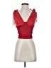 Lulus 100% Polyester Red Sleeveless Blouse Size S - photo 1