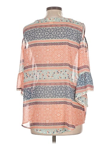 Style&Co 3/4 Sleeve Blouse (view 2)