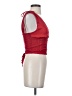 Lulus 100% Polyester Red Sleeveless Blouse Size S - photo 4