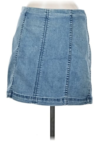 Free People Denim Skirt (view 1)
