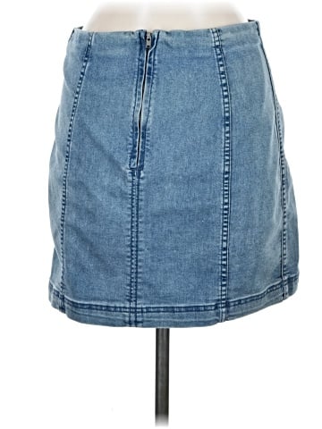 Free People Denim Skirt (view 2)