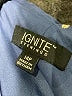 Ignite Evenings 100% Polyester Polka Dots Blue Casual Dress Size 14 (petite) - photo 7