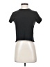 ON FIRE 100% Cotton Black Short Sleeve Turtleneck Size S - photo 1