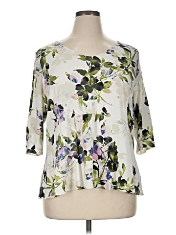 J.Jill 3/4 Sleeve T-Shirt (view 1)