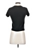 ON FIRE 100% Cotton Black Short Sleeve Turtleneck Size S - photo 2