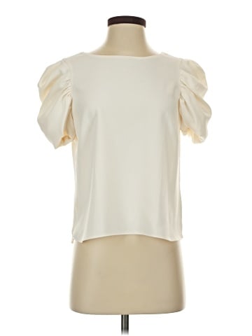 Amanda Uprichard Short Sleeve Blouse (view 1)