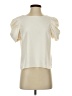 Amanda Uprichard 100% Polyester Ivory Short Sleeve Blouse Size S - photo 1