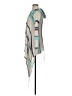Goddis Teal White Poncho Size Sm - Med - photo 5