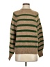 MNG Stripes Tan Pullover Sweater Size S - photo 1