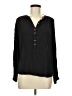 J.Crew 100% Viscose Black Long Sleeve Blouse Size M - photo 1