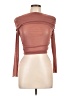 Shein Brown Long Sleeve Top Size S - photo 1