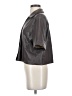 Apparis Metallic Gray Short Sleeve Blouse Size S - photo 5