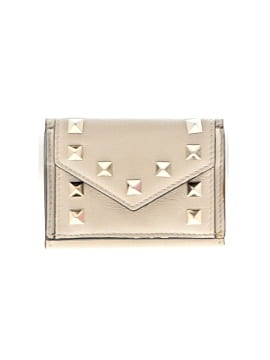 Valentino Garavani Calfskin Small Tri-Fold Rockstud Wallet  (view 1)