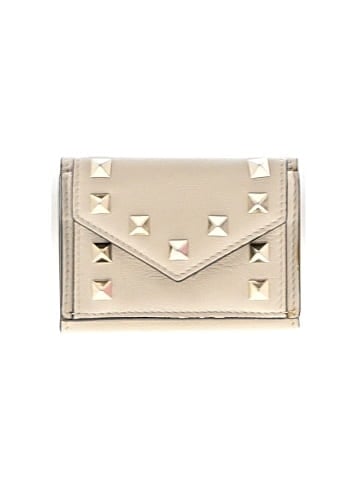Valentino Garavani Calfskin Small Tri-Fold Rockstud Wallet  (view 1)