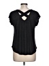 Molly & Isadora Black Active T-Shirt Size Lg Plus - photo 2