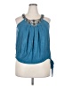 a.n.a. A New Approach 100% Polyester Blue Teal Sleeveless Blouse Size XL (petite) - photo 1